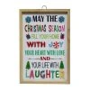 Promo 👍 Life with Laughter ❄ Christmas Wall Sign by Ashland® 🎁 -Ashlandty Shop 10700850 1