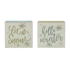 Best Sale 💯 7" 😀 Christmas Tabletop Block by Ashland® ⌛