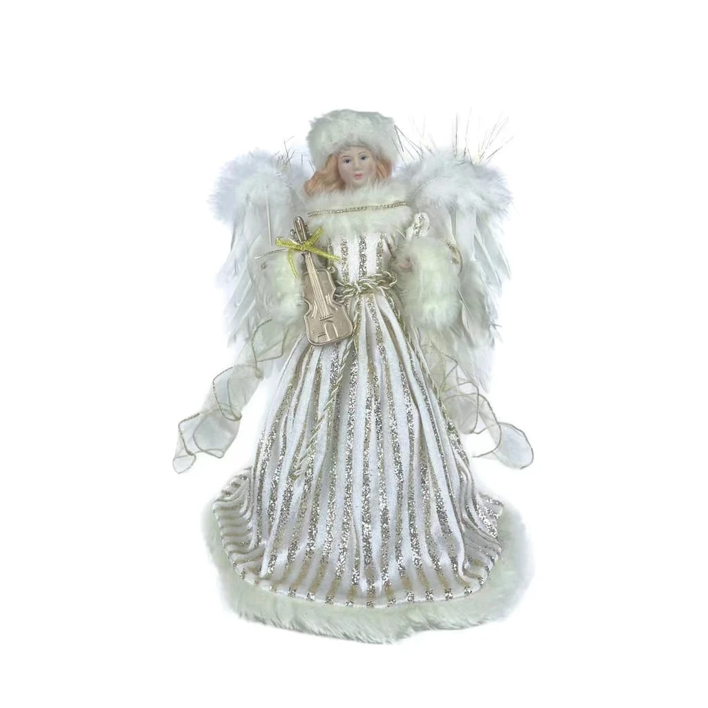 Cheap π₯ 16" Angel in Silver & White Striped Robes by Ashland® π 3 Cheap π₯ 16" Angel in Silver & White Striped Robes by Ashland® π