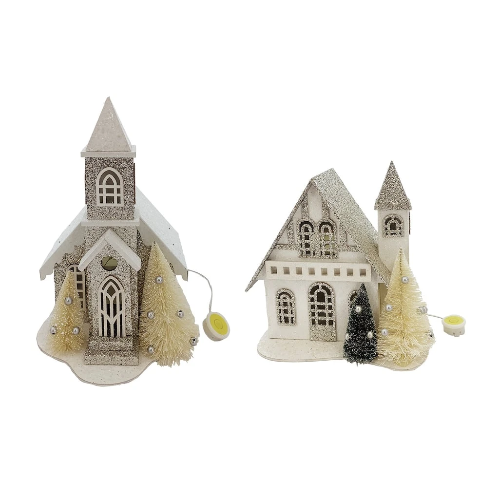 Best deal ๐ Assorted Glittery Tabletop Lighthouse Lit Décor by Ashland® ๐ 3 Best deal ๐ Assorted Glittery Tabletop Lighthouse Lit Décor by Ashland® ๐