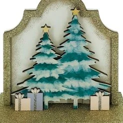Discount ✨ 6.5" 😉 Christmas Tree with Gifts Tabletop Sign by Ashland® 😀 -Ashlandty Shop 10700886 2