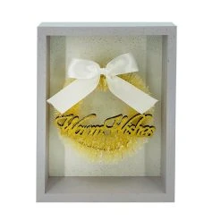 Outlet ✨ Assorted 7" ⌛ Christmas Wreath Tabletop Block Accent by Ashland® 🥰 -Ashlandty Shop 10700889 3