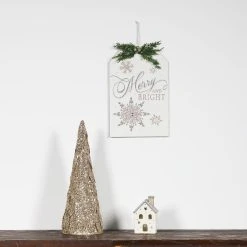 Outlet ⭐ 17" Sequined Gold Twist Cone Tabletop Tree by Ashland® ⌛ -Ashlandty Shop 10700908 2