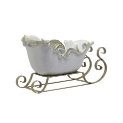 Promo 🔔 12.5" White Sleigh Decoration by Ashland® ✨ -Ashlandty Shop 10700921 2