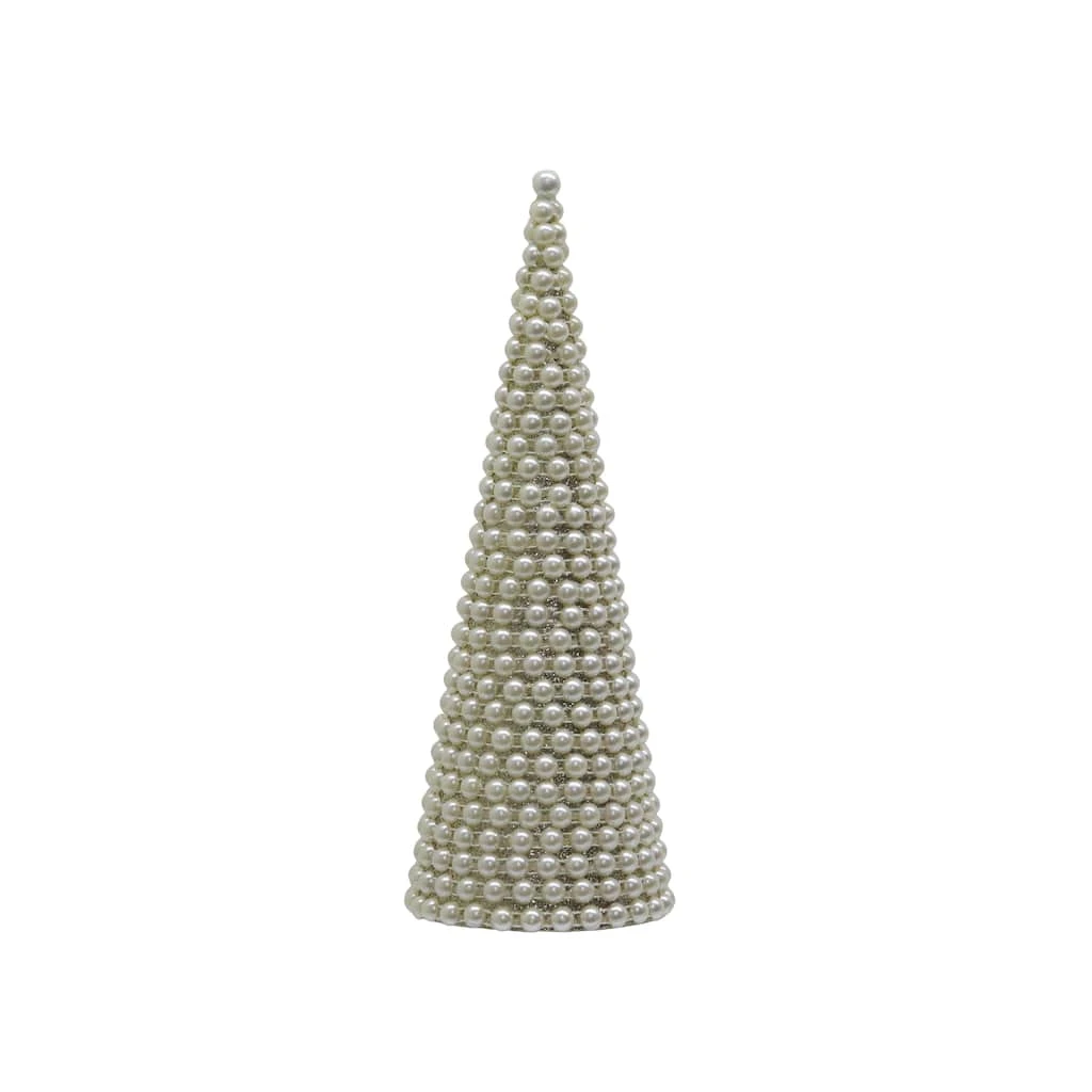 Flash Sale โ 12" Pearl Cone Tree Decoration by Ashland® ๐ 3 Flash Sale โ 12" Pearl Cone Tree Decoration by Ashland® ๐
