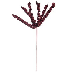 Promo ✔️ Red & Black Plaid Spiral Ribbon Spray by Ashland® ❤️