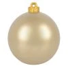 Discount 😉 12" Champagne Oversized Ornament by Ashland® ✔️