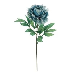 Discount 🔥 Silver & Blue Peony Stem by Ashland® 💯