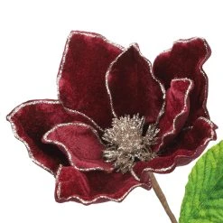 Top 10 🎉 Burgundy Magnolia Velvet Christmas Stem by Ashland® 🔔 -Ashlandty Shop 10701040 3