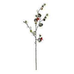 Deals 🛒 Pinecone Stem with Cardinals by Ashland® ❤️