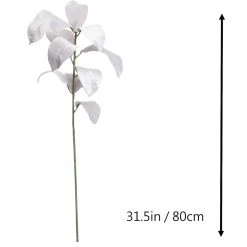 Cheap 🎉 White Velvet Magnolia Leaves Stem by Ashland® ❤️ -Ashlandty Shop 10701059 3