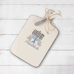 Buy π Hanukkah Cheese Board & Knife Set by Ashland® π― 6 Buy π Hanukkah Cheese Board & Knife Set by Ashland® π― -Ashlandty Shop 10701074 3