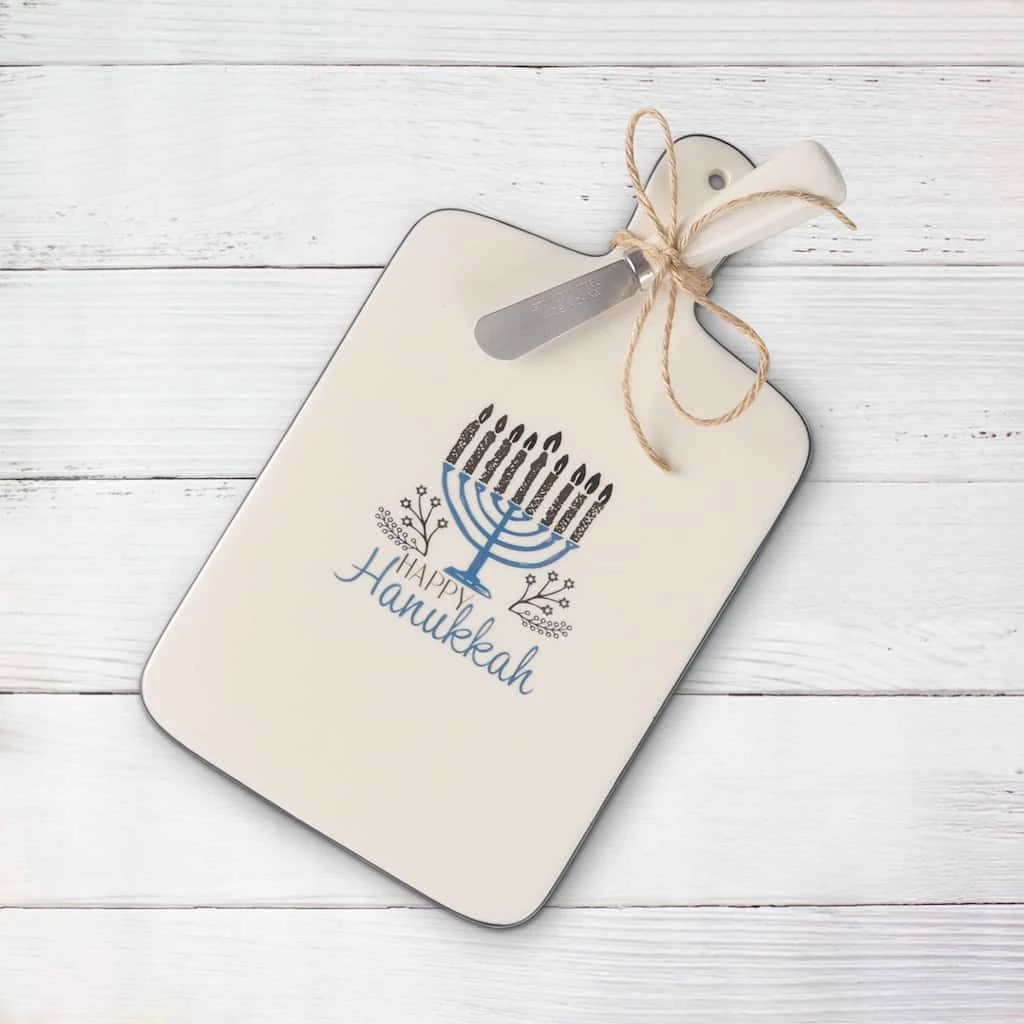 Buy π Hanukkah Cheese Board & Knife Set by Ashland® π― 4 Buy π Hanukkah Cheese Board & Knife Set by Ashland® π― - Image 2