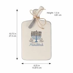 Buy π Hanukkah Cheese Board & Knife Set by Ashland® π― 7 Buy π Hanukkah Cheese Board & Knife Set by Ashland® π― -Ashlandty Shop 10701074 4