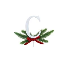 Discount 🧨 Christmas Pine Sprig Letter C Pick by Ashland® 😉 -Ashlandty Shop 10701097 2