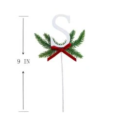 Cheapest 👍 Christmas Pine Sprig Letter S Pick by Ashland® 🎁 -Ashlandty Shop 10701138 3