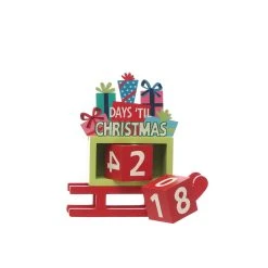 Cheapest 🤩 Sleigh Christmas Countdown Tabletop Décor by Ashland® 😉 -Ashlandty Shop 10701146 4