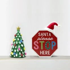 Buy ⌛ 8.5" Santa Stop Here Tabletop Sign by Ashland® 🔔 -Ashlandty Shop 10701160 3