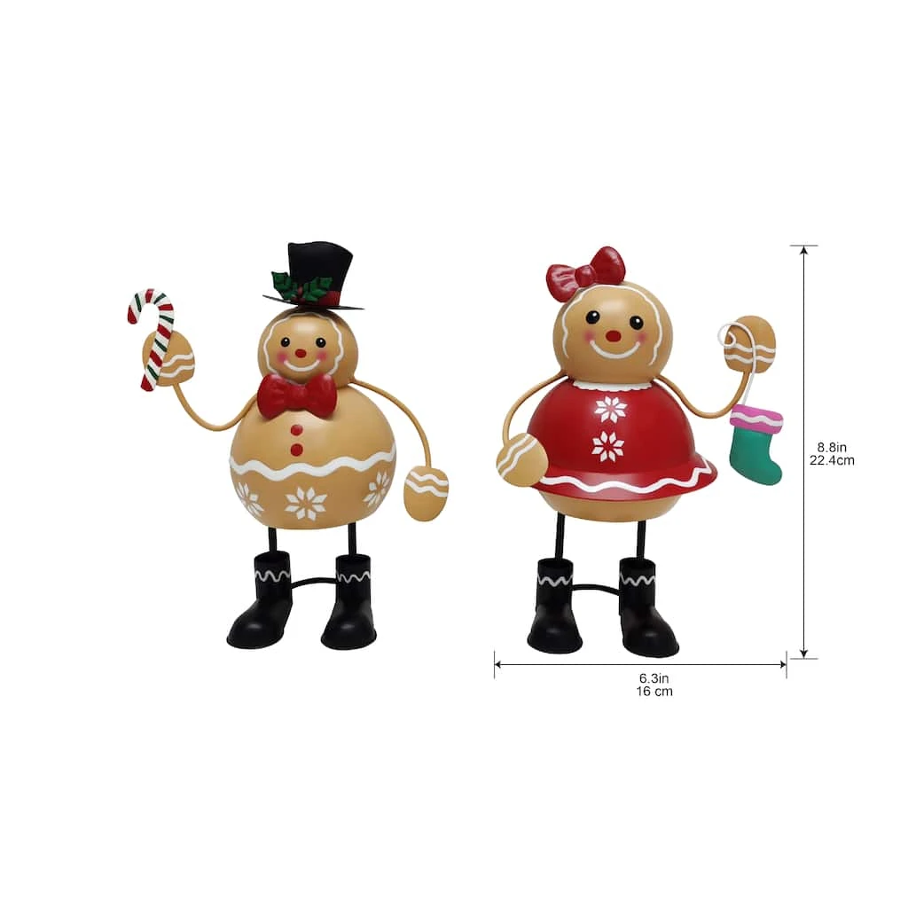 Deals 🥰 Assorted 8.8" Gingerbread Tabletop Bobble Figure by Ashland® 🤩 5 Deals 🥰 Assorted 8.8" Gingerbread Tabletop Bobble Figure by Ashland® 🤩 - Image 3