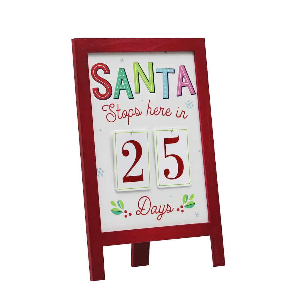 Flash Sale π― 18.5" Santa Stop Here Countdown Decoration by Ashland® π 5 Flash Sale π― 18.5" Santa Stop Here Countdown Decoration by Ashland® π - Image 3