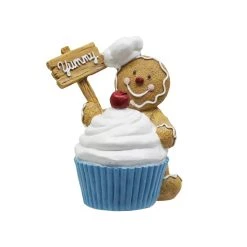 Outlet 😀 Assorted 4.6" Gingerbread Man Cupcake Decoration by Ashland® 🧨 -Ashlandty Shop 10701182 5