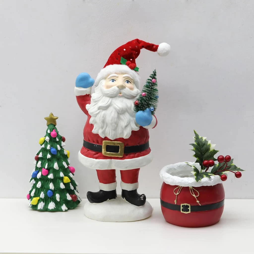 Discount ⌛ 17" Santa Decoration by Ashland® ❤️ 4 Discount ⌛ 17" Santa Decoration by Ashland® ❤️ - Image 2