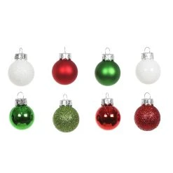 Promo 🥰 Assorted 16ct. 25mm Glass Ball Ornaments by Ashland® 👏 -Ashlandty Shop 10701197 2