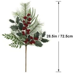 Promo 💯 Pine Leaf Stem with Holly Berries by Ashland® 👏 7 Promo 💯 Pine Leaf Stem with Holly Berries by Ashland® 👏 -Ashlandty Shop 10701282 3