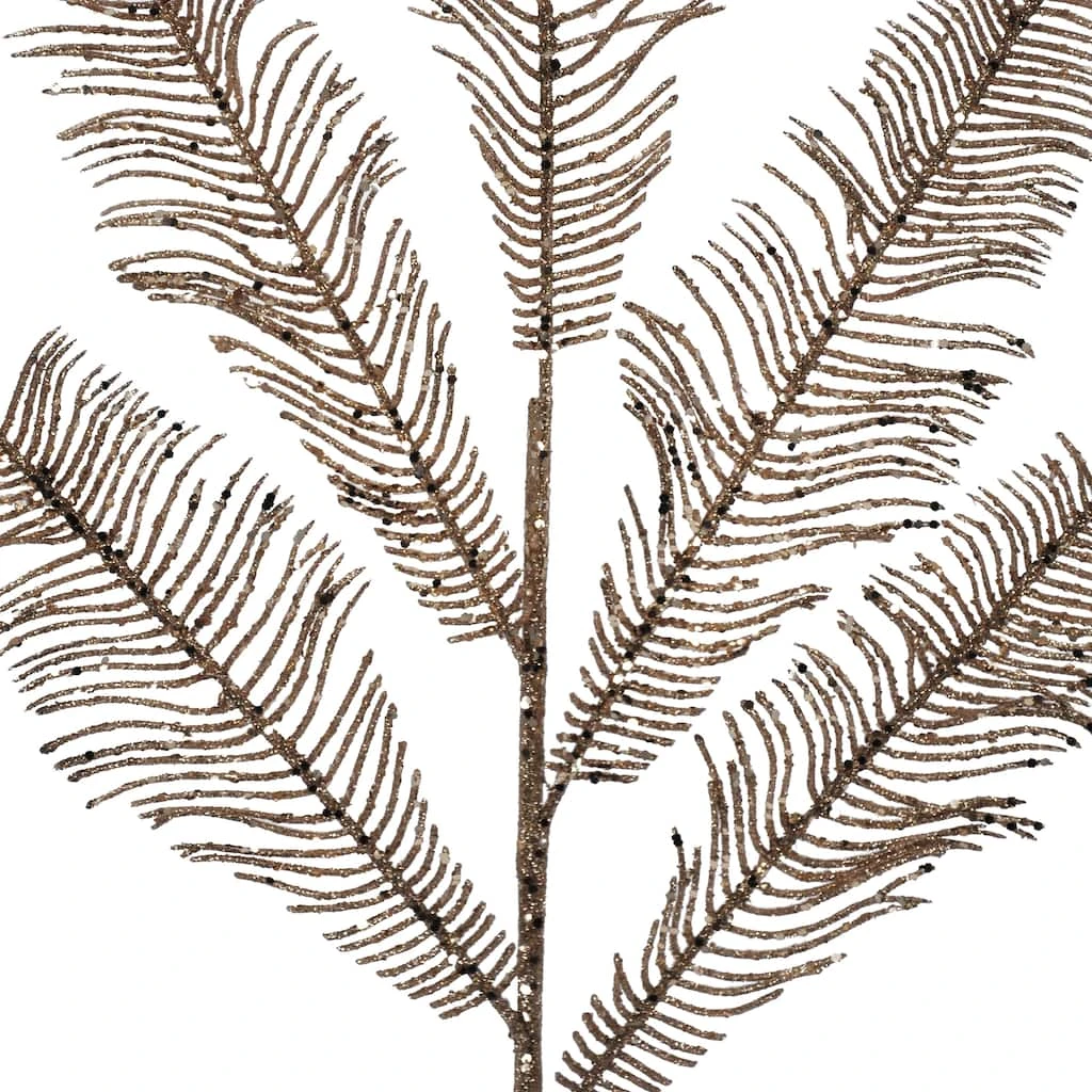 Coupon ❤️ Champagne Glitter Fern Filler Stem by Ashland® 😀 4 Coupon ❤️ Champagne Glitter Fern Filler Stem by Ashland® 😀 - Image 2