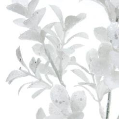 Best Sale 👍 White Glitter Eucalyptus Stem by Ashland® 🤩 -Ashlandty Shop 10701311 2