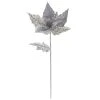 Budget ✨ Silver Jewel Poinsettia Stem by Ashland® 💯 -Ashlandty Shop 10701318 1
