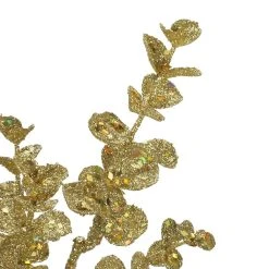 Deals 🎁 Glittery Gold Eucalyptus Stem by Ashland® ⭐ -Ashlandty Shop 10701320 3