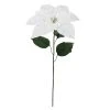Hot Sale 👍 Glittery White Poinsettia Stem by Ashland® ⭐ -Ashlandty Shop 10701333 1