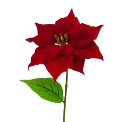 Brand new 🎁 Red Poinsettia Stem by Ashland® ⌛ -Ashlandty Shop 10701337 2
