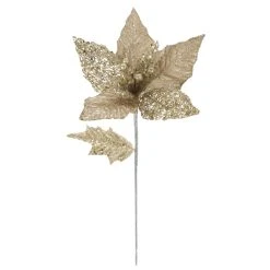 Cheap 🌟 Jewel Champagne Poinsettia Stem by Ashland® ✔️ -Ashlandty Shop 10701344 2