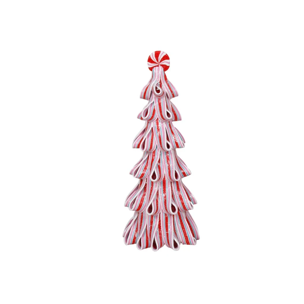 Best Pirce 🥰 11" Candy Striped Tabletop Clay Christmas Tree by Ashland® 🥰 3 Best Pirce 🥰 11" Candy Striped Tabletop Clay Christmas Tree by Ashland® 🥰