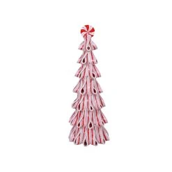 Best Sale 👍 13" Candy Striped Tabletop Clay Christmas Tree by Ashland® 👍