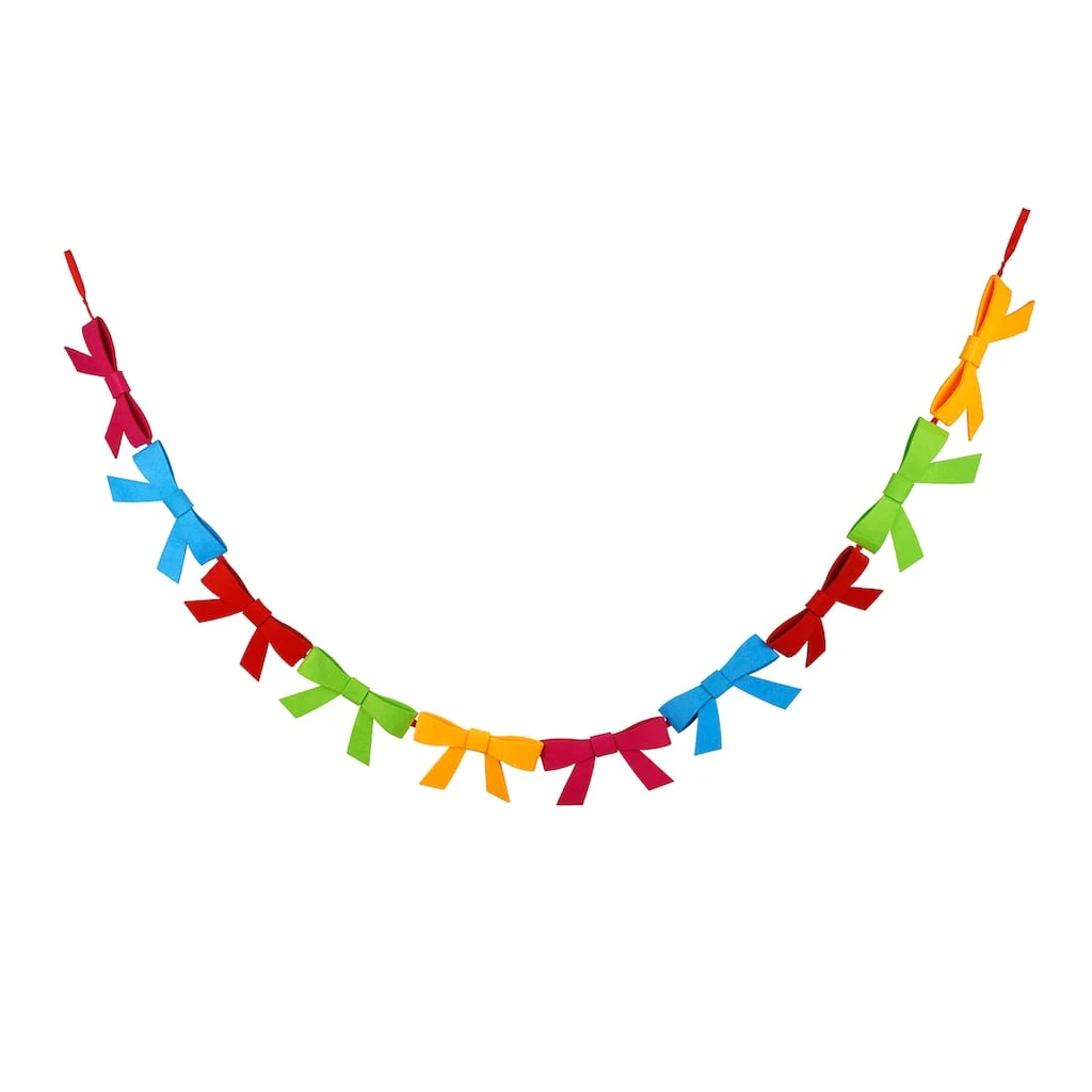 Discount ✨ 6ft. Fabric Bow Garland by Ashland® ✨ 4 Discount ✨ 6ft. Fabric Bow Garland by Ashland® ✨ - Image 2