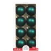 Cheap ⌛ 8ct. 2.5" Matte Dark Green Glass Ball Ornaments by Ashland® 🧨 -Ashlandty Shop 10701620 1