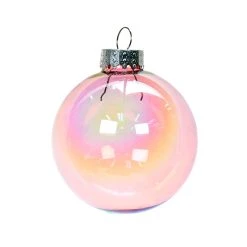 Brand new 🔥 Assorted 8ct. 2.5" Light Pink Glass Ball Ornaments by Ashland® ✨ -Ashlandty Shop 10701624 3