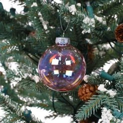 Brand new 🔥 Assorted 8ct. 2.5" Light Pink Glass Ball Ornaments by Ashland® ✨ -Ashlandty Shop 10701624 4