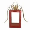 Coupon 😉 13.5" Red & Gold Gift Box Lantern by Ashland® ⭐ -Ashlandty Shop 10701725 1