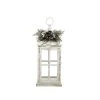 Outlet 🧨 12" White Lantern with Frosted Pine Sprig by Ashland® 🎁 2 Outlet 🧨 12" White Lantern with Frosted Pine Sprig by Ashland® 🎁 -Ashlandty Shop 10701728 1