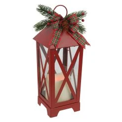 Top 10 ⌛ 13" Red LED Candle Lantern with Greenery by Ashland® 🎉 -Ashlandty Shop 10701729 2
