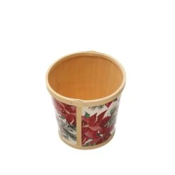 Wholesale ✨ 6" Poinsettia Bamboo Print Pot by Ashland® ⭐ -Ashlandty Shop 10701754 3