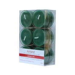 Buy 🌟 Christmas Cottage Smooth Green Tealights by Ashland®, 12ct. 👍 -Ashlandty Shop 10701828 4