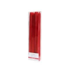 Deals ✔️ 10" Smooth Red Taper Candles by Ashland®, 4ct. 👍 -Ashlandty Shop 10701830 4