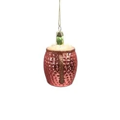 Coupon 🤩 Glass Moscow Mule Ornament by Ashland® 🎁 -Ashlandty Shop 10701863 2