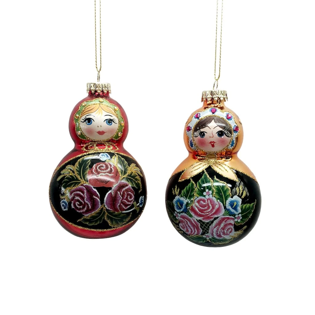 Buy ๐ Assorted Glass Nesting Doll Ornament by Ashland® โค๏ธ 3 Buy ๐ Assorted Glass Nesting Doll Ornament by Ashland® โค๏ธ