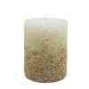 Cheap ⭐ 3" x 4" Champagne Beaded Pillar Candle by Ashland® 😉 -Ashlandty Shop 10701876 1